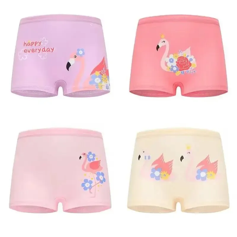 10PC Baby Girls Panties Cotton Soft Cartoon Child Underwear for Girls Kids Boxer Panties Breathable Teen Children's Briefs