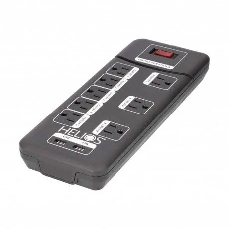 8 Outlet Surge Protector with 2 USB Charging Ports