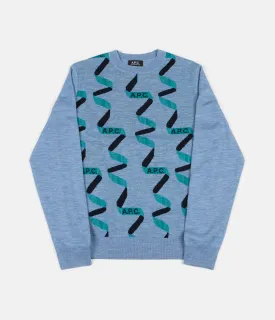 A.P.C. Ribbons Sweatshirt - China Blue