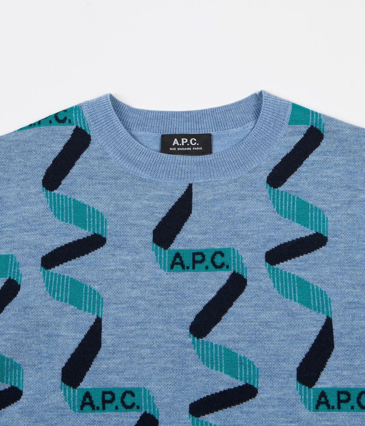 A.P.C. Ribbons Sweatshirt - China Blue