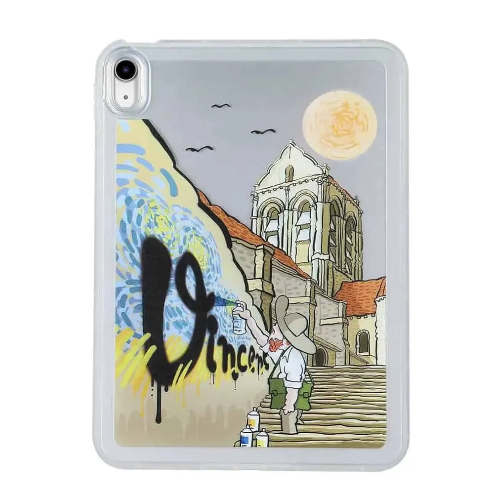 Art Case for IPad Mini Transparent Silicone Case