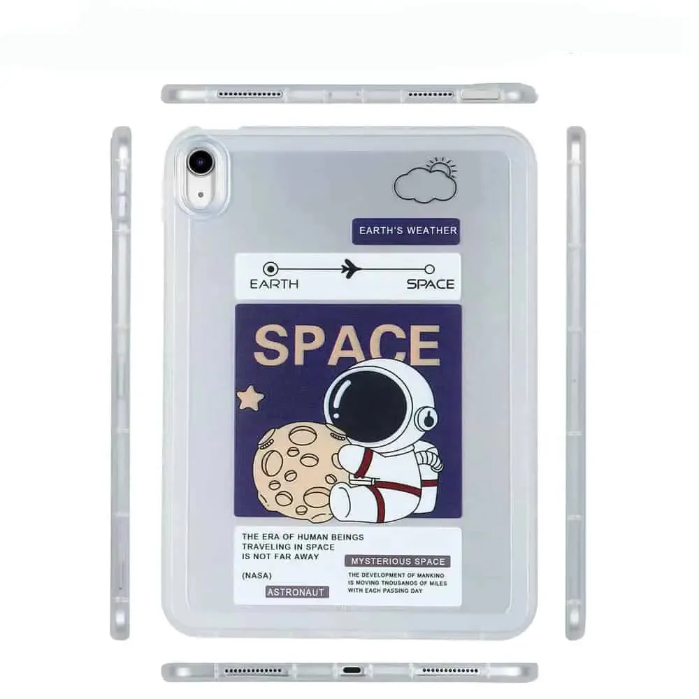 Art Case for IPad Mini Transparent Silicone Case