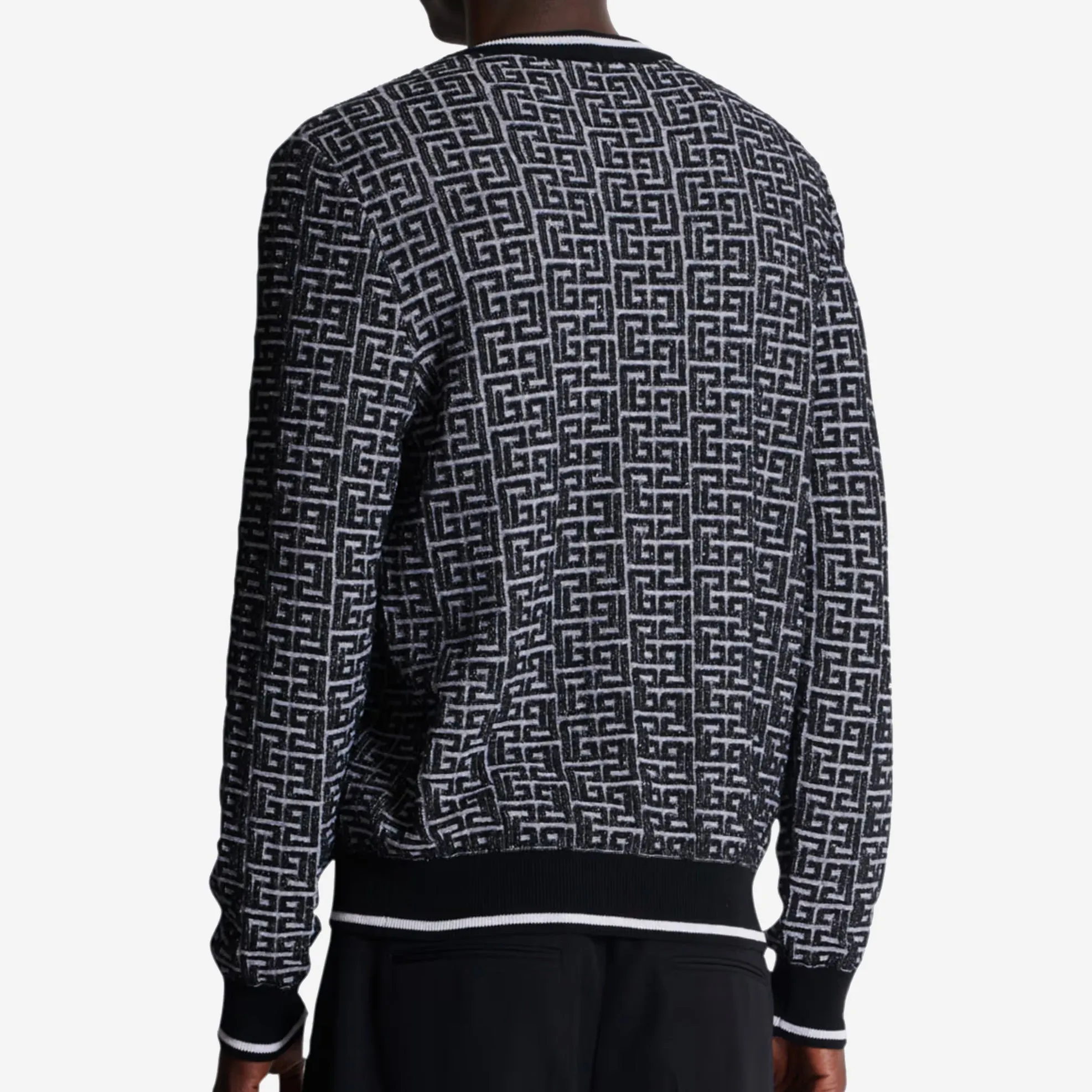 Balmain PB Labyrinth Knit Jumper