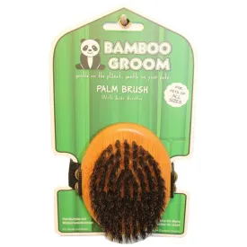 BAMBOO GROOM PALM BOAR BRISTLE BRUSH