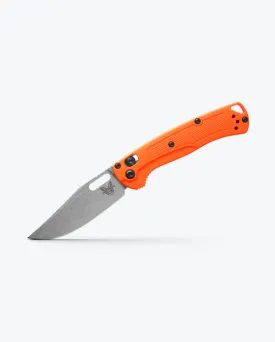 BENCHMADE 15533 MINI TAGGEDOUT 3" STONEWASH CPM-154 ORANGE GRIVORY HANDLES