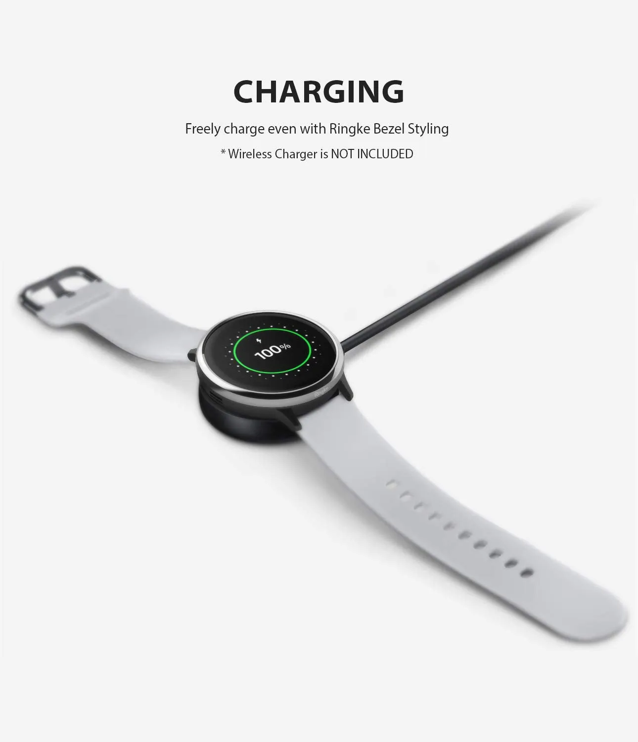 Bezel Styling Cover for Galaxy Watch Active 2 40mm (2019)  [Stainless Steel]