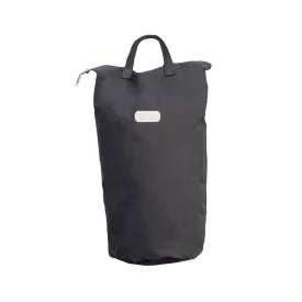 Black Canvas Large Laundry Bag, John Hart