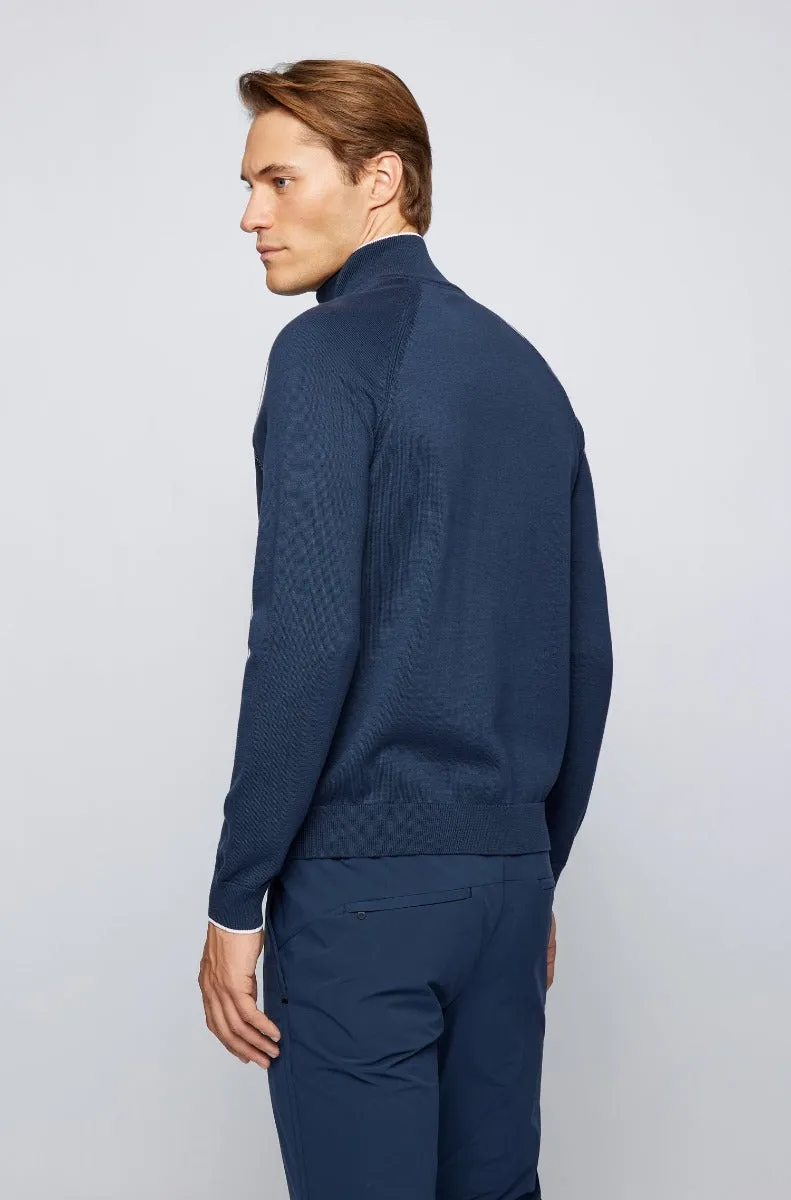 BOSS Zaxel Knitwear in Navy