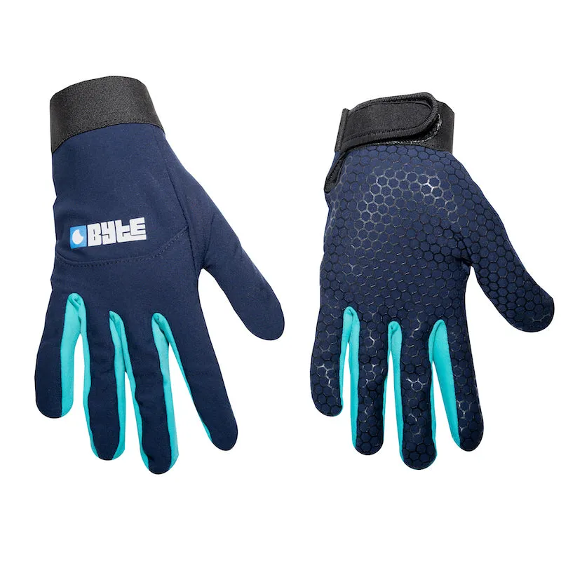 BYTE SKIN GLOVE NAVY TEAL