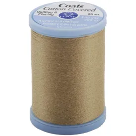 Coats Cotton Covered Quilting & Piecing Thread 250yds Camel