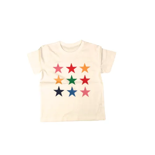 Color Star Cotton Short-Sleeve Tee