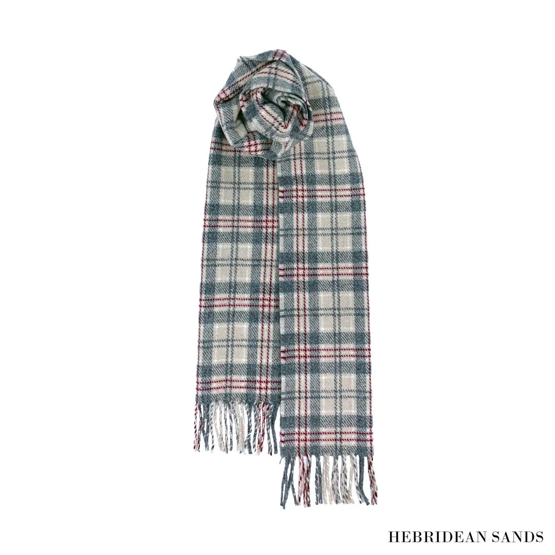 Contemporary Tartan Lambswool Scarf