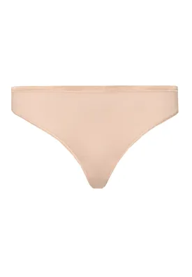 Cotton Sensation Cotton Thong | Beige 71402-274