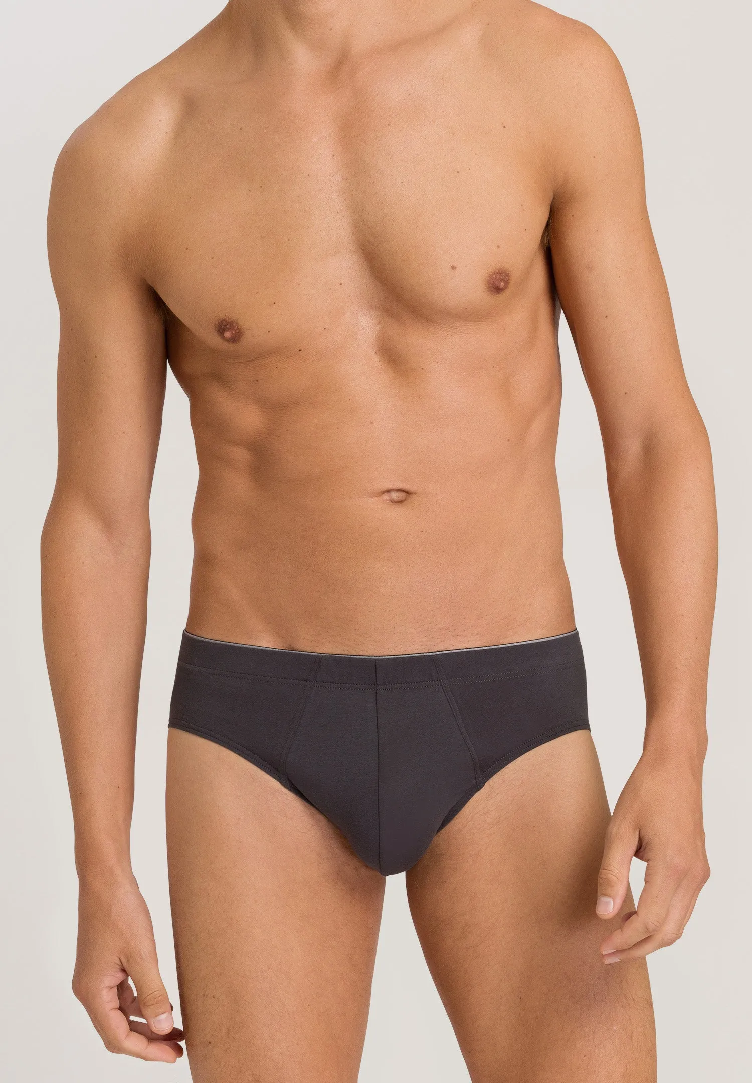 Cotton Superior Cotton Brief | Coal Grey 73085-162