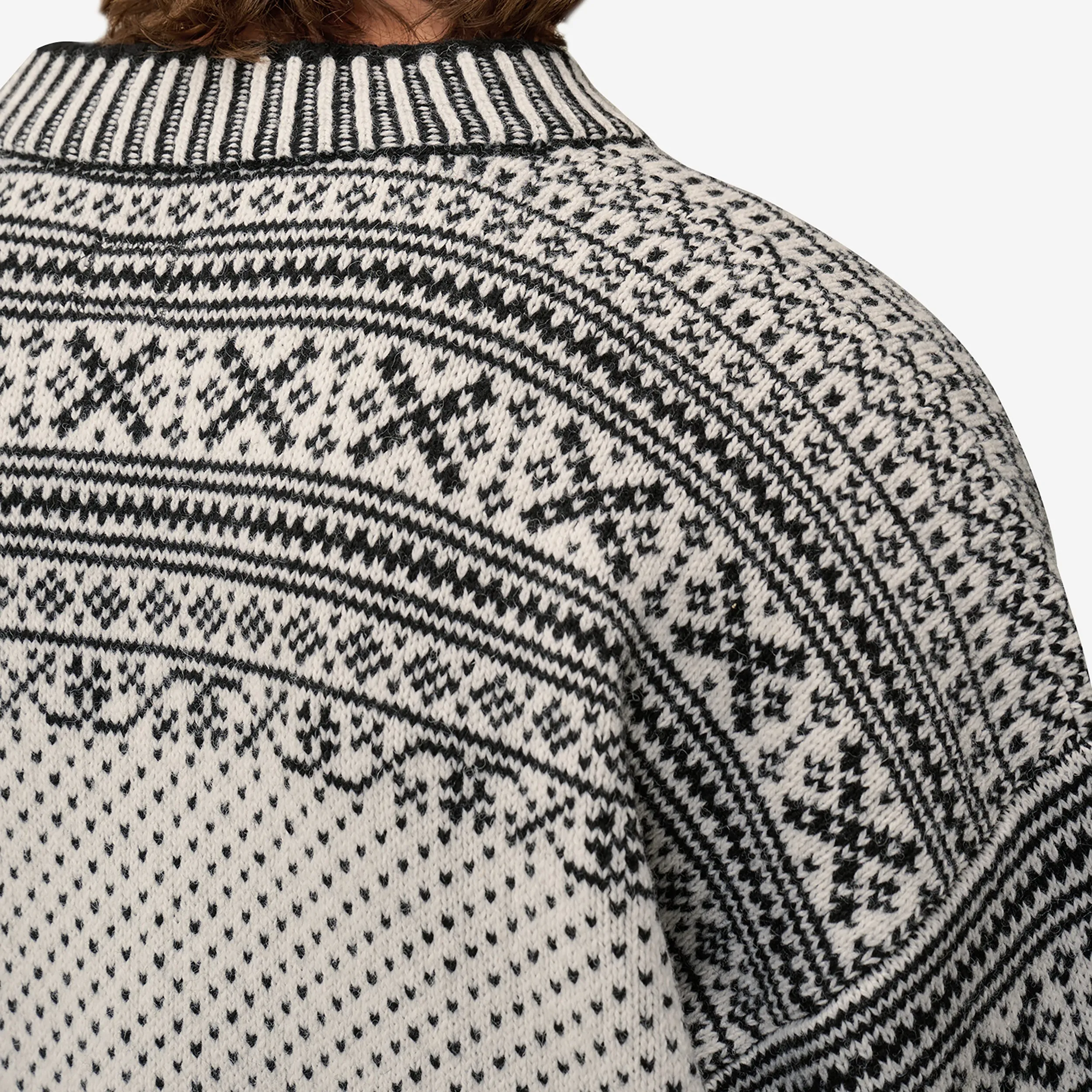 C.P. Company Wool Jacquard Logo Knit