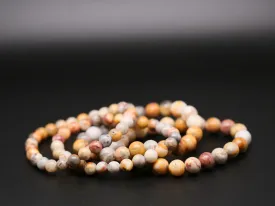 Crazy lace agate bracelets