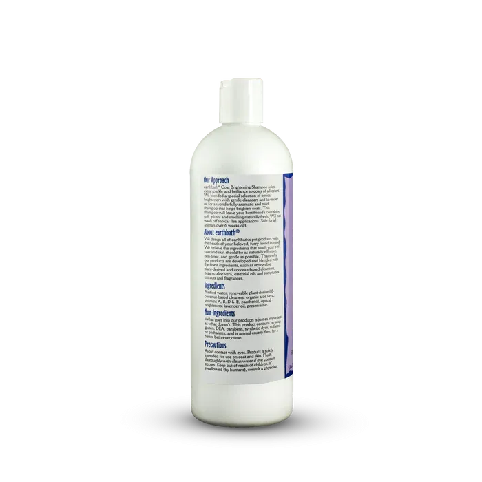 Dog Coat Brightening Shampoo Earthbath - Lavender 472ml