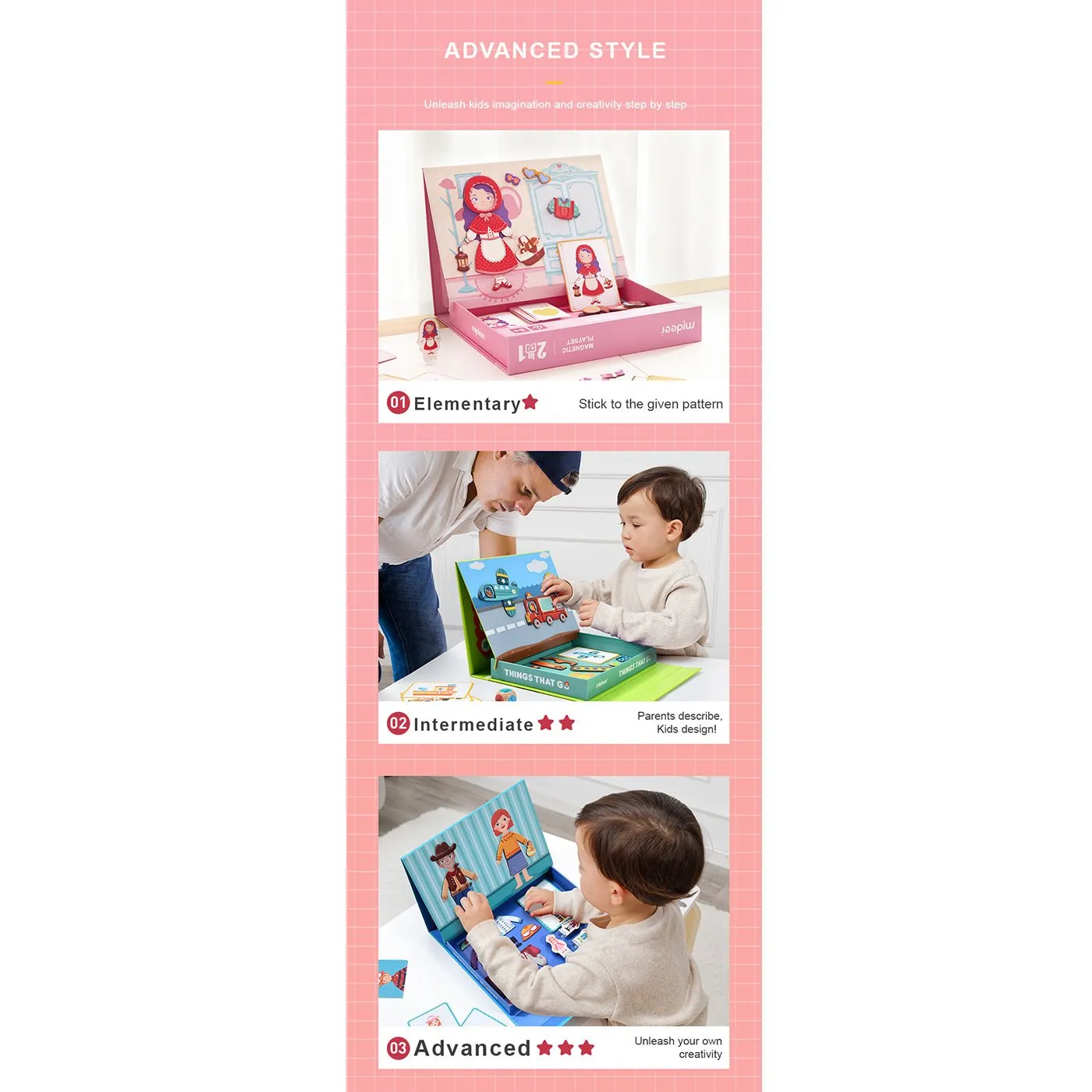 Dressing Room Magenetic Playset