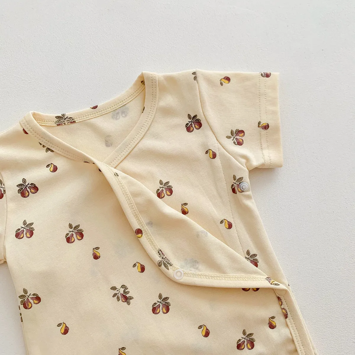 Earthy Short Sleeve Summer Onesie