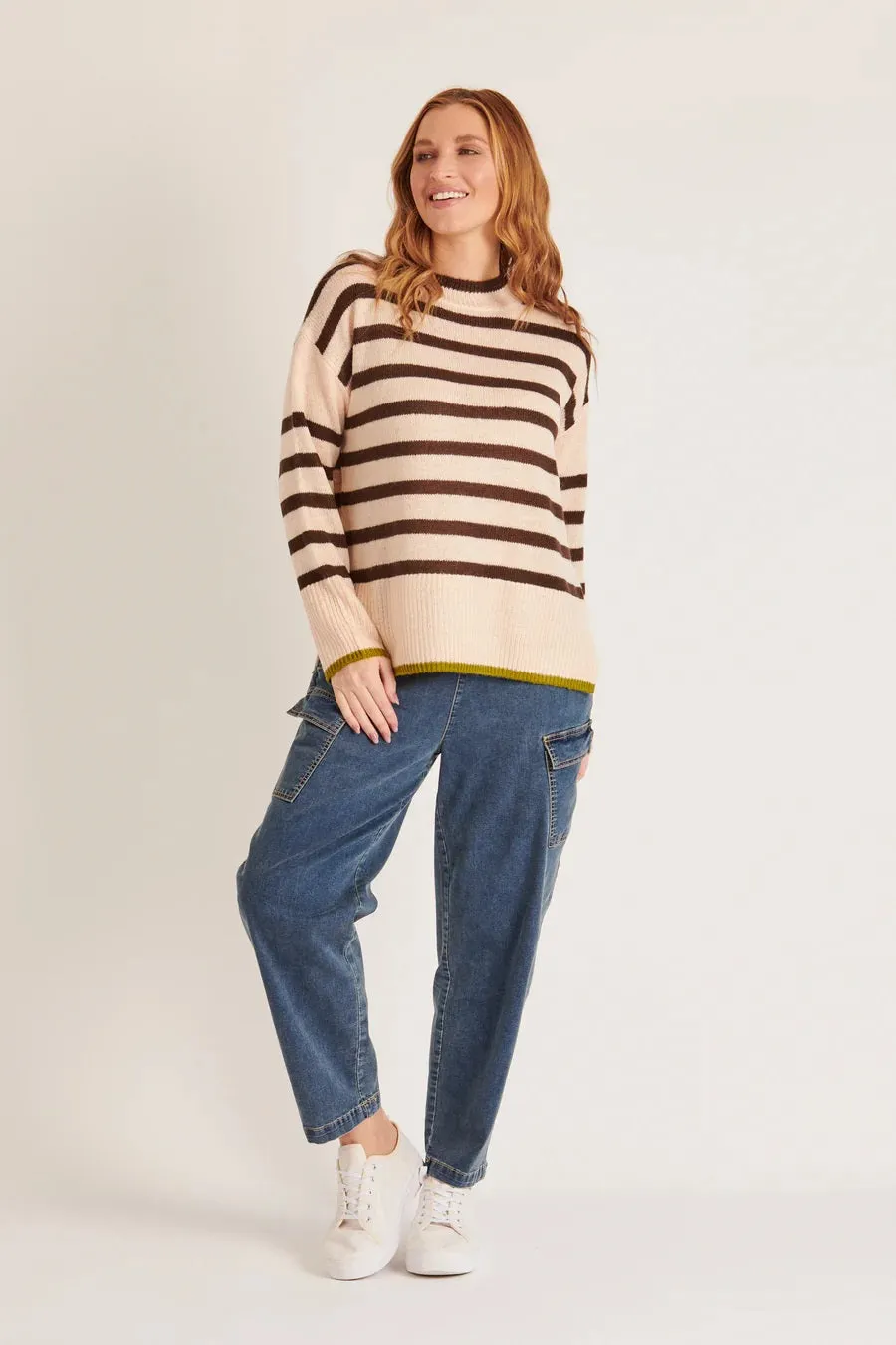 Ellis & Dewey Mock Neck Jumper