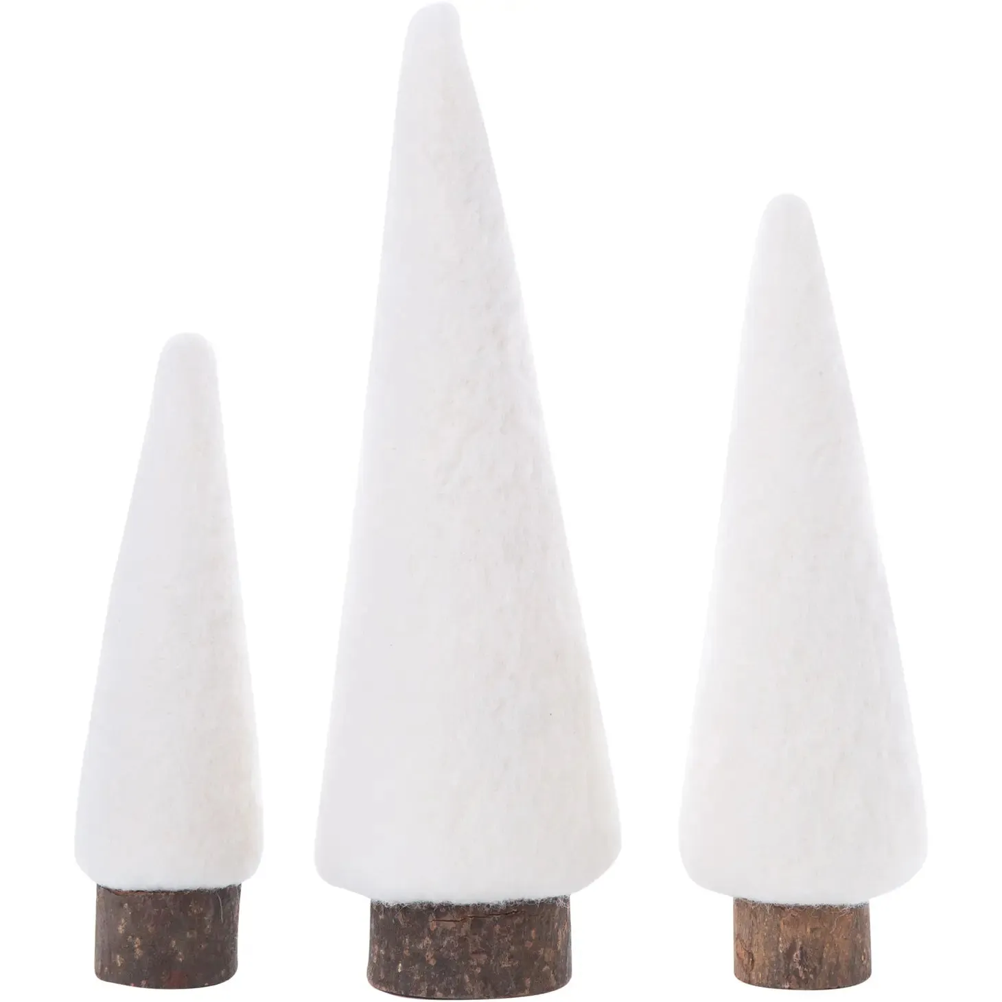 Felt Cone Tabletop Trees