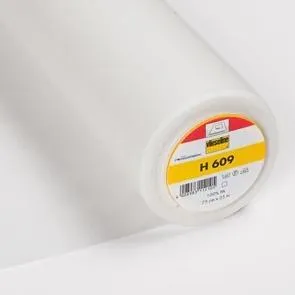 H609 Vilene Knit Fusible Interfacing - White