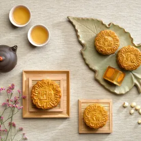 Holiday Inn Singapore Orchard City Centre - Four-Yolk in White Lotus Seed Paste Baked Mooncake