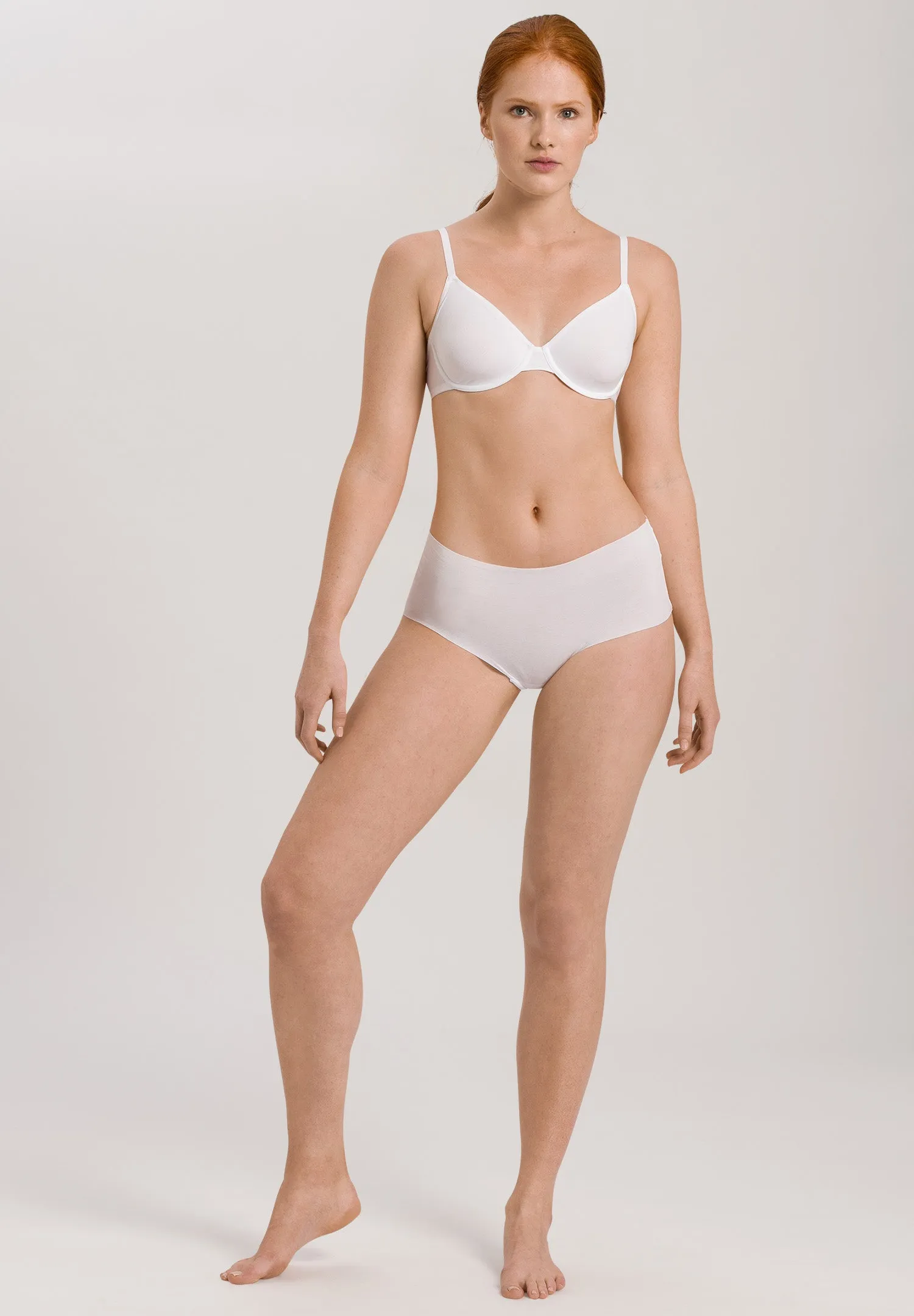 Invisible Cotton Full Brief | White 71228-101