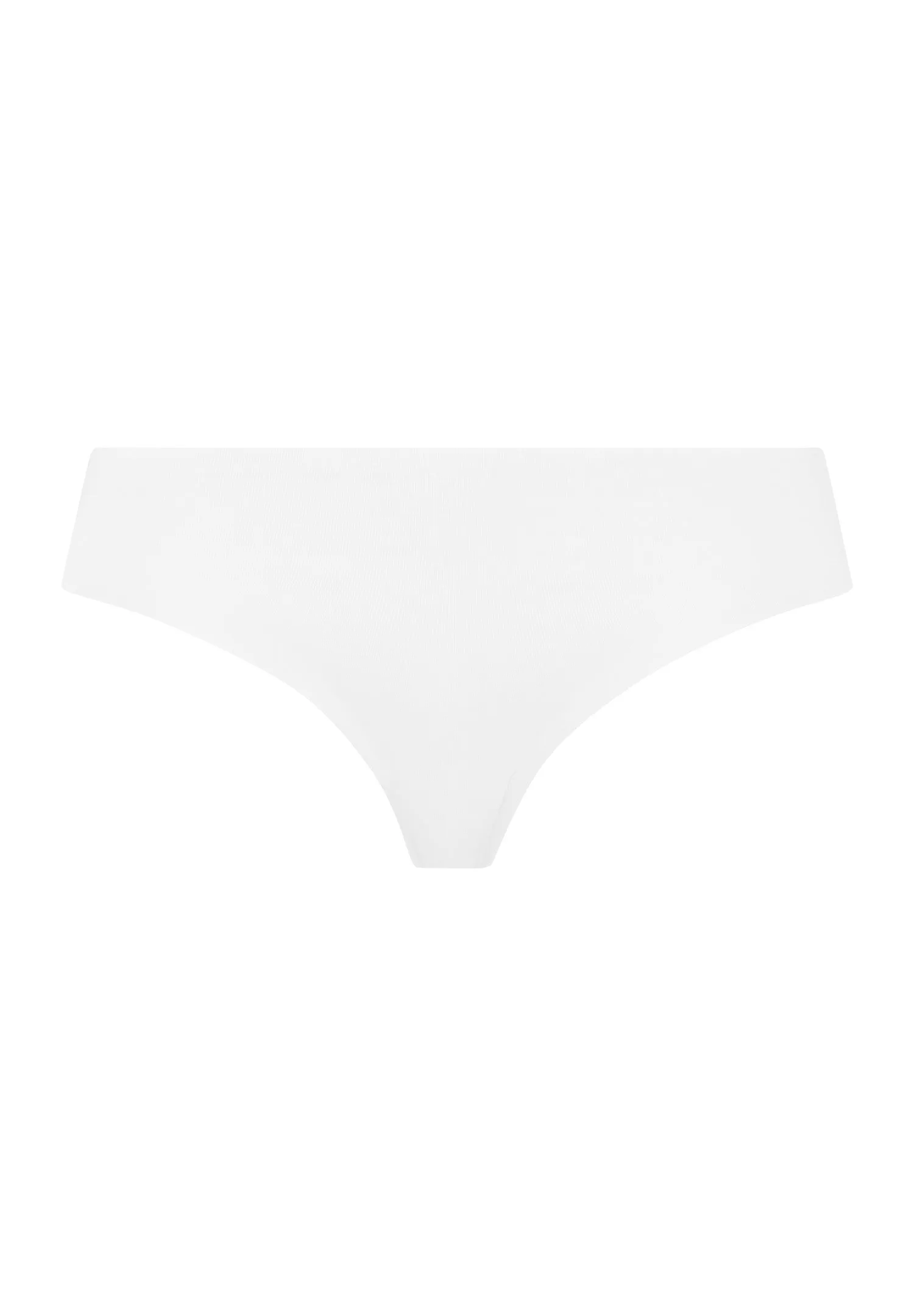 Invisible Cotton Hi Cut Brief | White 71227-101