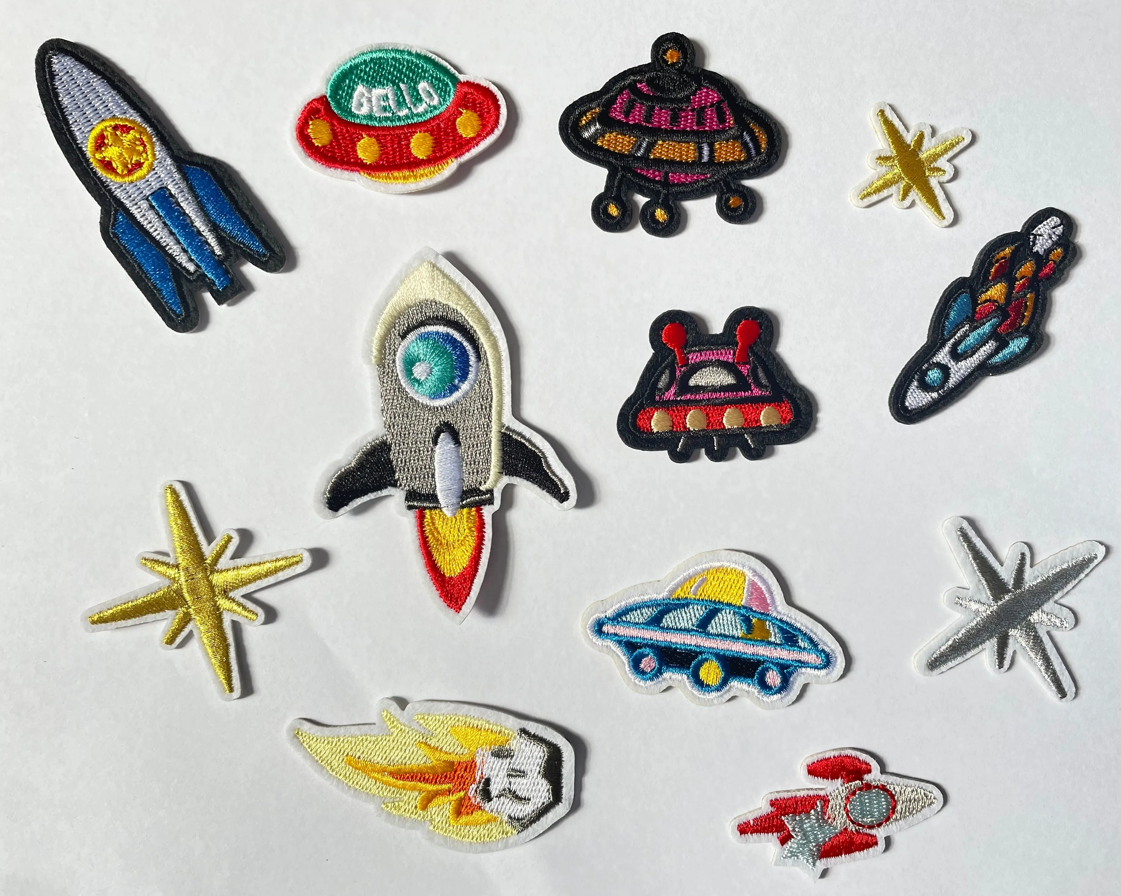 Iron On Patches - Objects