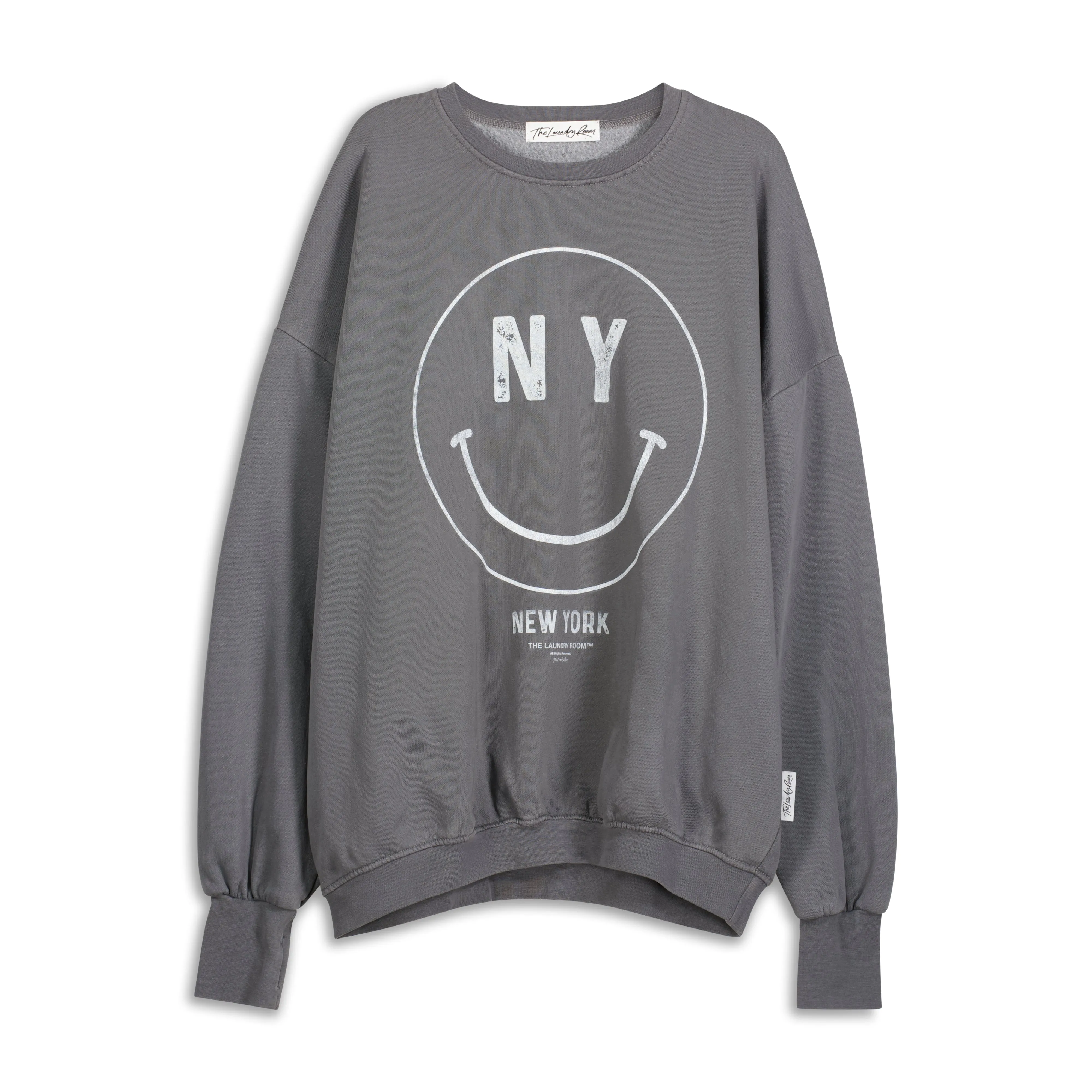 La Smiley - Jump Jumper - Gravity Grey