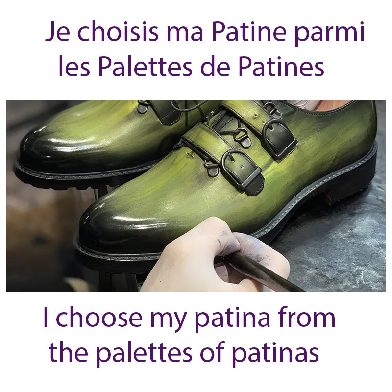 Les Patines réalisées sur Italienne IT04