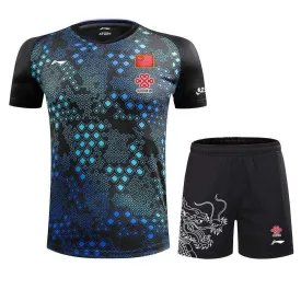 Li Ning 2018 Ma Long Chinese National Team Mens Kit