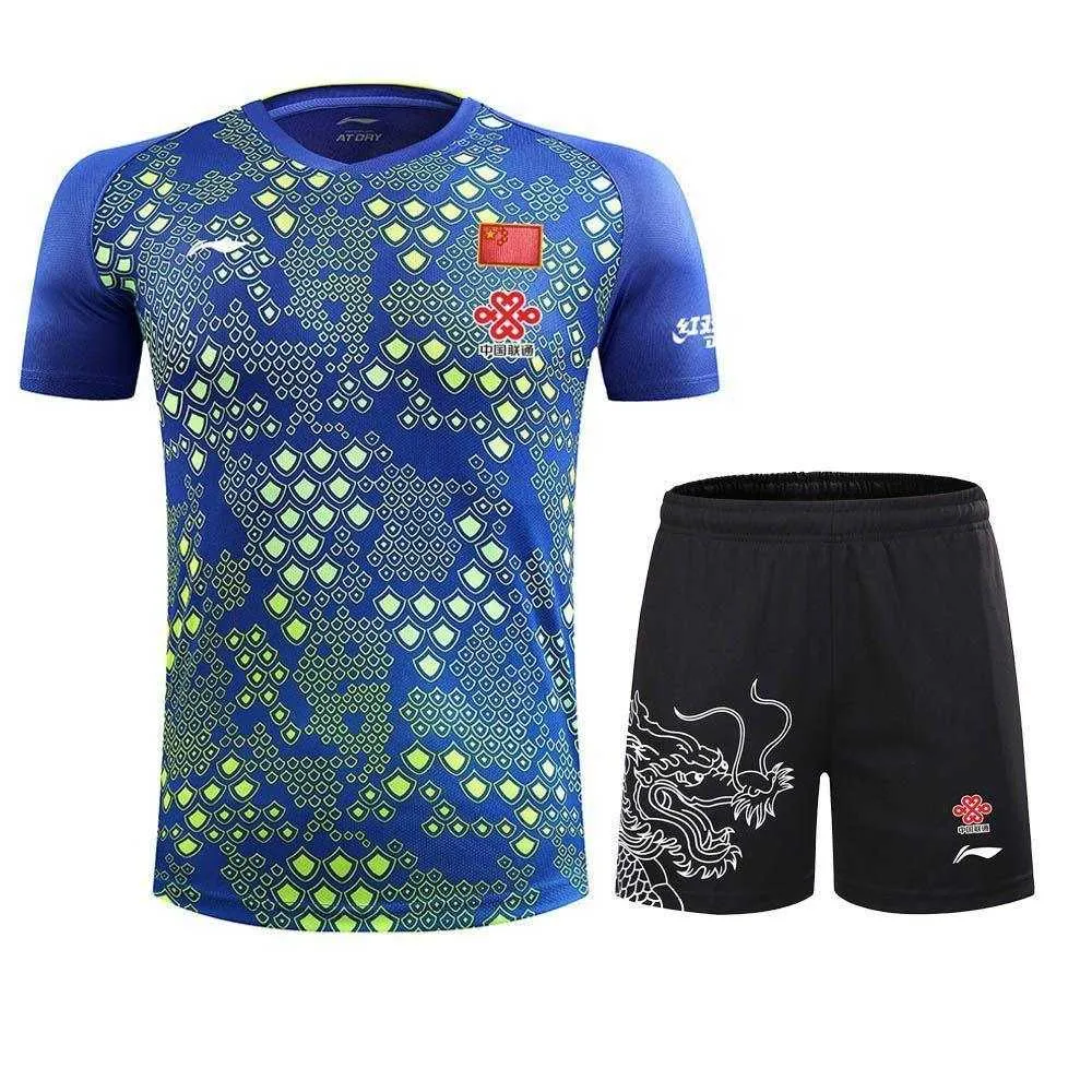 Li Ning 2018 Ma Long Chinese National Team Mens Kit