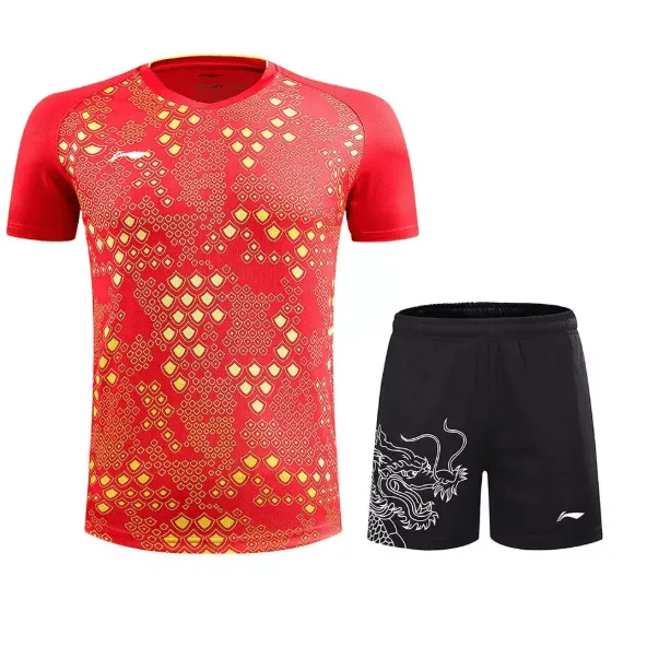 Li Ning 2018 Ma Long Chinese National Team Mens Kit