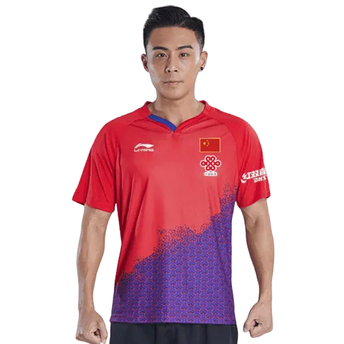 Li Ning 2019/20 World Table Tennis Championships Chinese National Team Mens Shirt/Kit