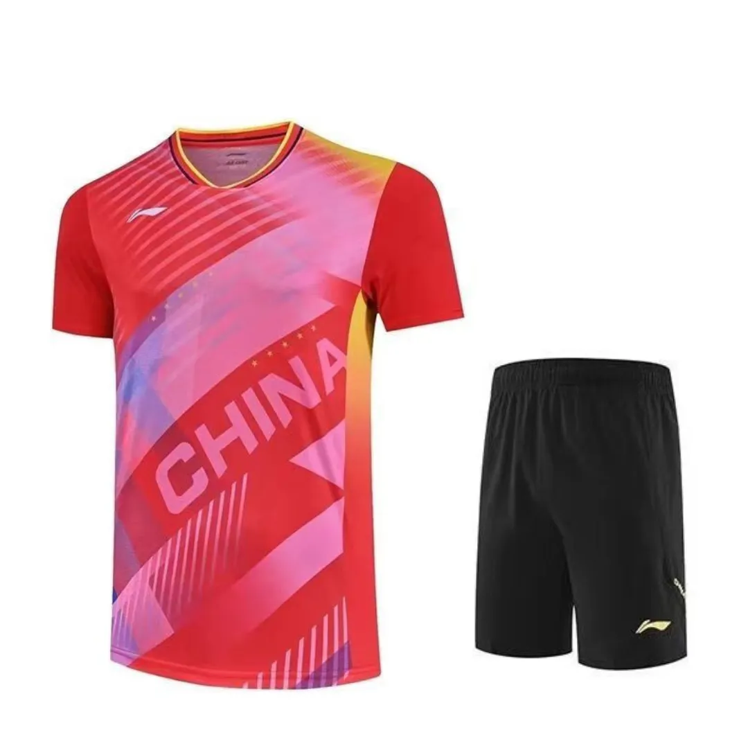 Li Ning 2024 Chinese National Team World Championship Table Tennis Shirt