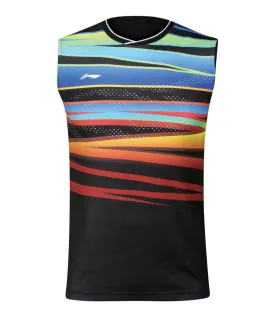 Li-Ning Men's Sleeveless Shirt - Black [AVSM099-2]