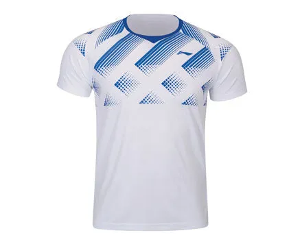 Li-Ning Men's T-Shirt and Shorts Uniform [White] AATS093-1