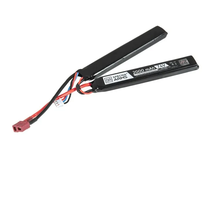 Li-Po 7.4V Batteri - 2000mAh 15/30C - Nunchuck - T-Connect (Dean