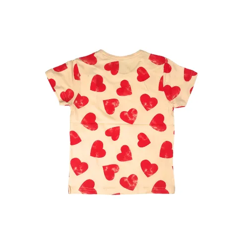 Love Heart Cotton Short-Sleeve Tee