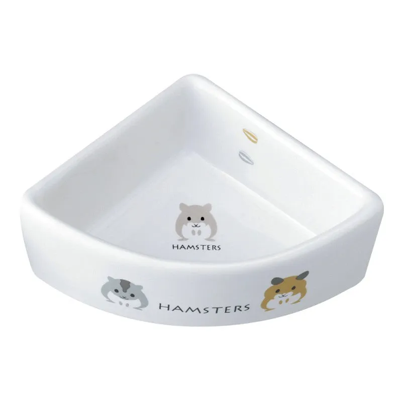 Marukan Hamster Corner Feeder