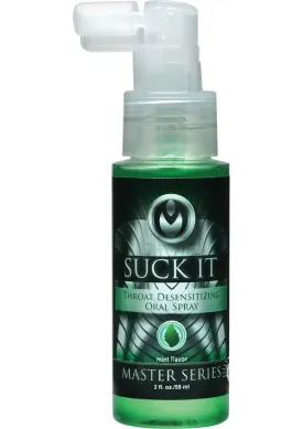 Master Series Suck It Throat Desensitizing Oral Spray