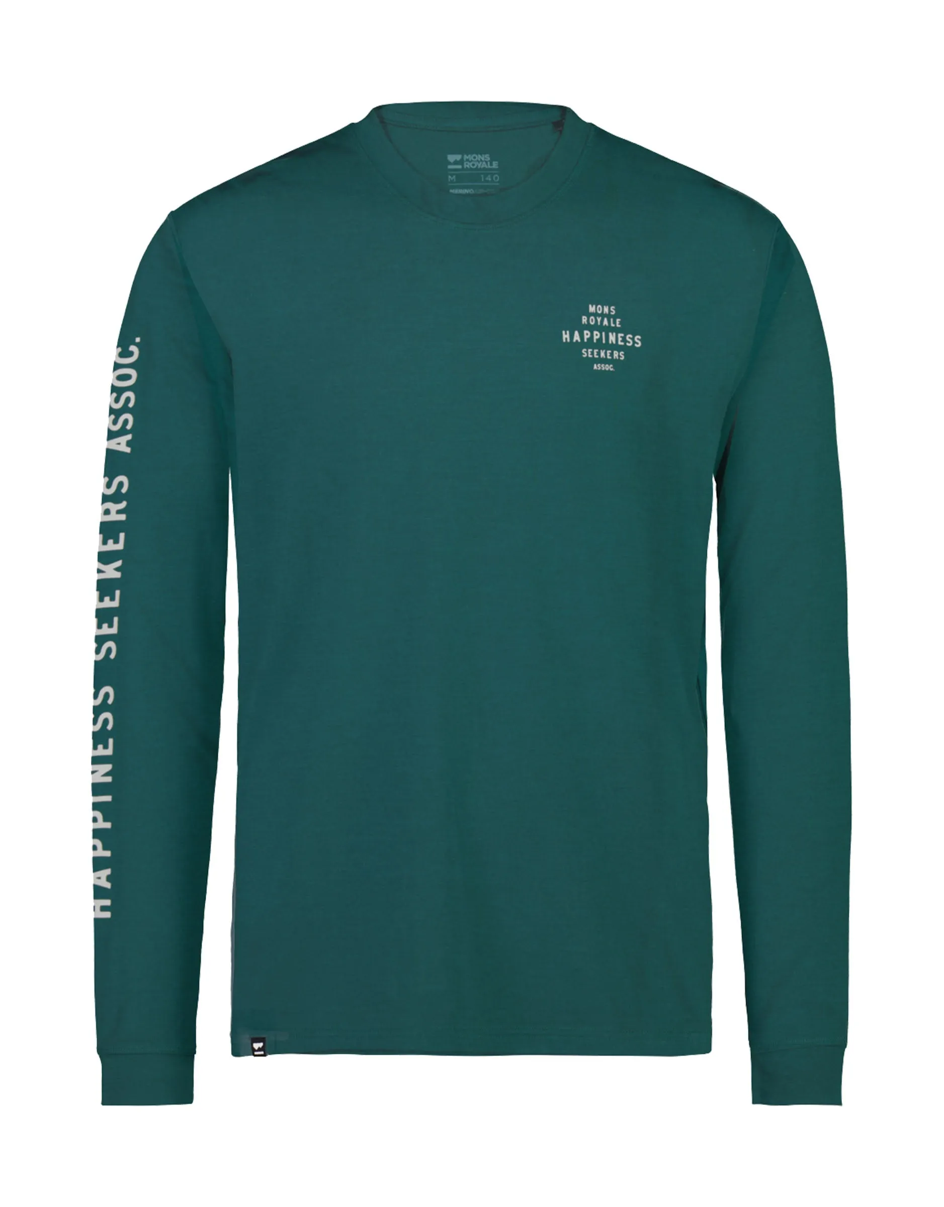 Mons Royale Mens Icon Long Sleeve Base Layer