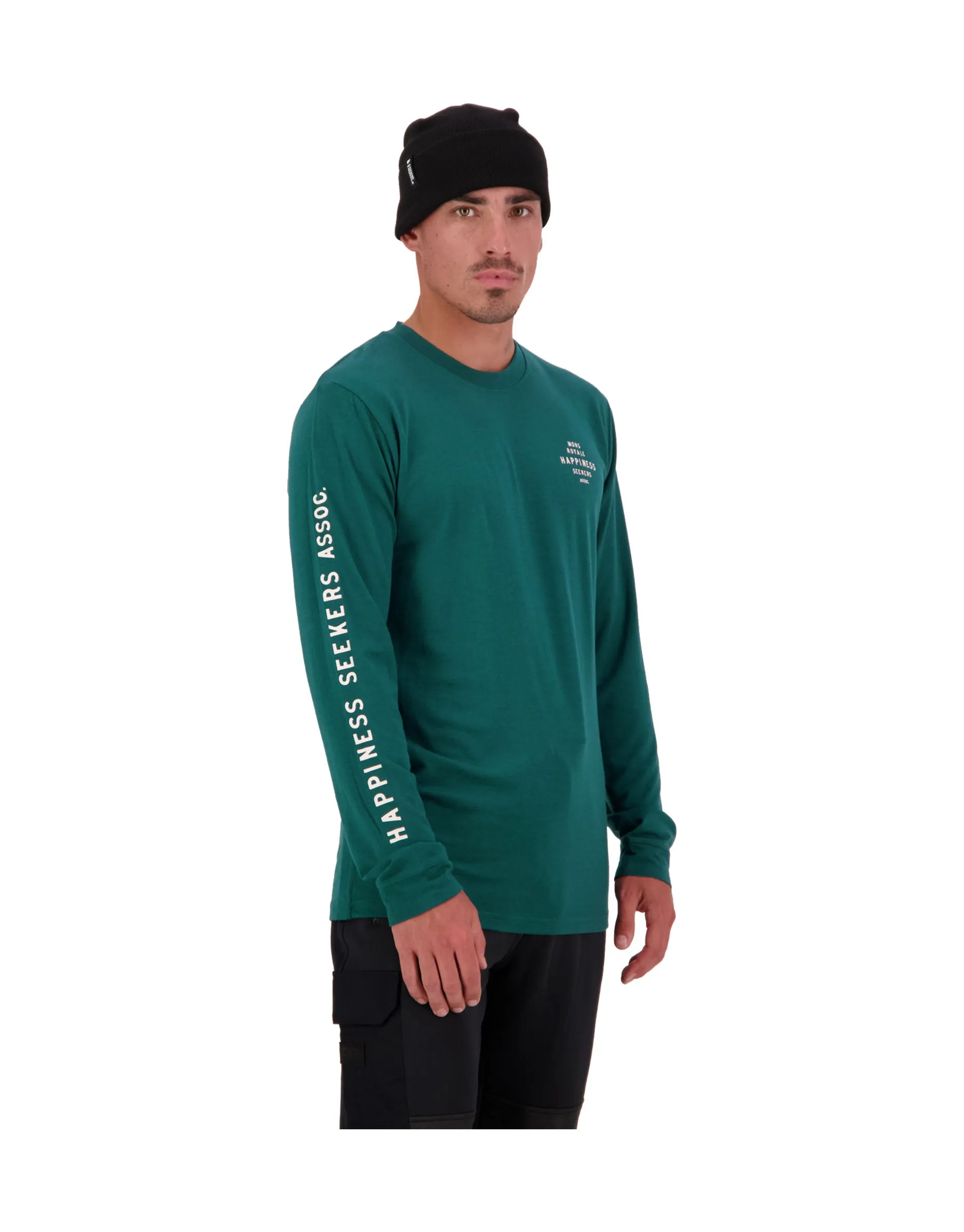 Mons Royale Mens Icon Long Sleeve Base Layer