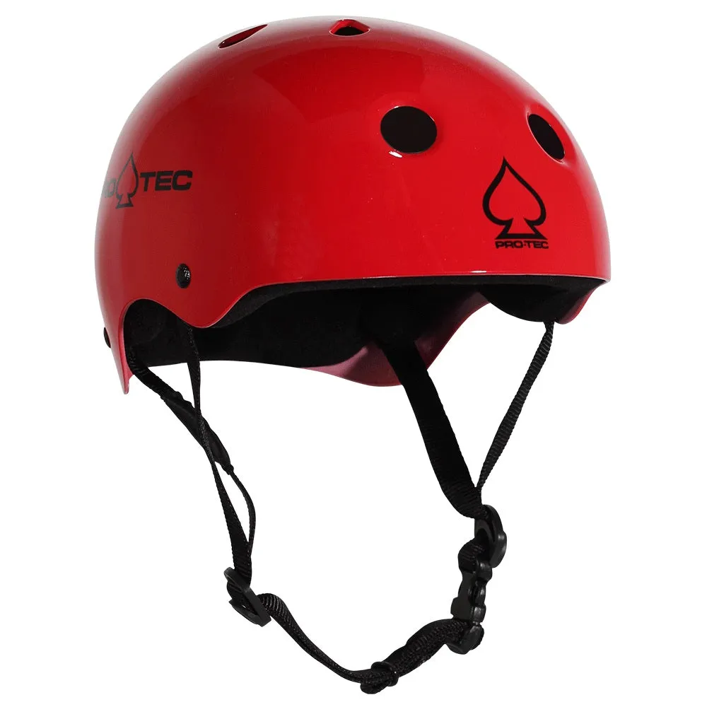 ProTec Classic Skate Helmet - Gloss Red