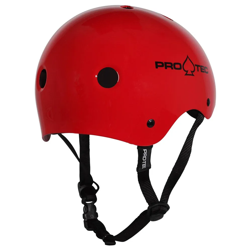 ProTec Classic Skate Helmet - Gloss Red