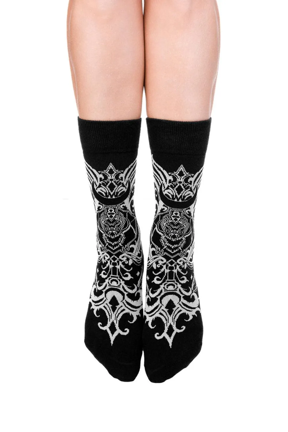 Restyle - Bat Baroque - Socks - Gothic Fashion Accessory