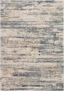 Rustic Textures RUS04 Beige/Grey Rug