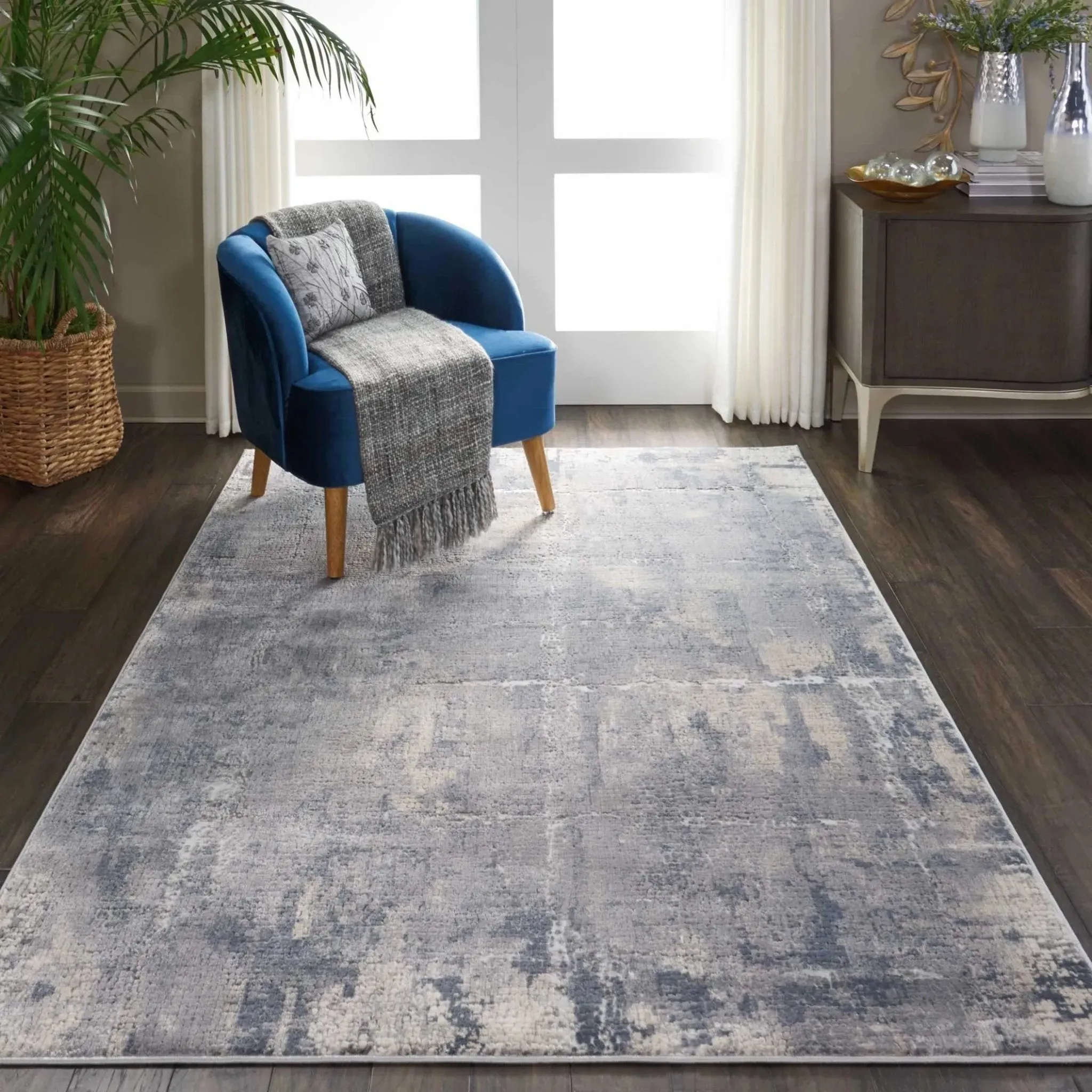 Rustic Textures RUS06 Grey/Beige Rug